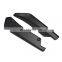 Universal Car Fender Blade Side Shark Gills Stickers Vent Trim 3D Carbon Fiber