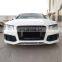 car bodiKits High quality Car accessories For Audi A7 RS7 Style Front Bumper With grill for tuning parts PP Material 2009-2015