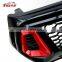 Hot sell modified  TRD Style front grille and fog cover For hilux rocco 2018