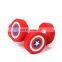 10 lb 20 kg rubber coated dumbbell set 5kg 10 kg bodybuilding gym fitness wholesale round rubber pu dumbbell