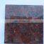 Polished African red granite countertop slabs