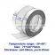 Air duct connector air handling unit ventilation high temperature silicone HVAC flexible connectors