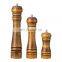 Amazon Hot Sale Pepper Mills Wood Salt Grinder Manual Kitchen Pepper Mill
