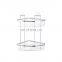 PS Corner Shower Caddy Wall Mounted bathroom Basket Shelf  Adhesive No Drilling Corner Shelf Rack