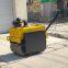 Small walking diesel steel roller vibratory compactor round rolling compaction machine