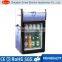 Compressor Cooling Display Fridge with Display Light on top, Glass door Display Showcase for Commecial use