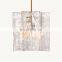 Hengzhi Luxury Modern Pendant Lamp Indoor Decor Clear Glass Hanging Light Home Chandelier LATTICE PENDANT