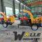 Portable Hand Push Wood Mill Leaves Timber Tree Logs Branch Crusher Making Machine