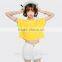 2015 Summer fashion bright color t shirt for cute girl with cheap price direct from factory