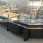 APEX sliding glass door display cabinet for food
