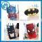 3D Superman Batman spiderman emboss silicone case for iphone 5 5s 6 6s 6 plus 6s plus