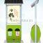 outdoor solar scrolling advertising light box with dust bin