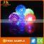 glittery christmas led dog ball small silicone pet toys