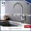 modern Zinc Alloy Curve Shape Single Hole Kitchen Sink mixer tap