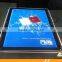 slim wall mounted crystal LED light box acrylic photo frame