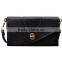 top workmanship top grain leather long shoulder strap clutch bag 2015