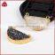 Half Moon Druzy Necklaces GF Chain