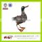 Metal garden ornaments Yard garden decoration Duck planter