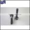 black flange carbon steel bolt and nut with serration (DIN6921)