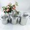 new product stainless steel airtight canister with plastic lid seal pot sealed cans