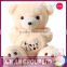 High quality family teddy bear soft toys with colorful suits