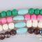 BPA Free Silicone Necklace Baby Teething Silicone Rubber Necklace