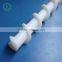 Custom CNC machined for plastic Nylon transporting screw color nylon conveyer screw
