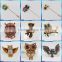 Wholesale fashion jewelry retro rhinestone owl brooch jewelry B0040