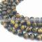 2.0mm Large Hole Hot Selling Round Yellow Tiger Eye Gemstone Loose Beads Approximate 15.5 Inch