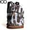 wholesale canvas backpack bag, leaper casual style canvas laptop backpack
