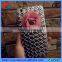 stylish flower handmade pu cover case for iphone 6 6s