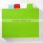4pcs Coloful Rectangle Folable Cutting Board Kitchen Good Helper Vegetable & Fruit Cutting Board