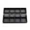 China supplier wood leather stackable jewelry tray display