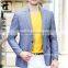 2016 New Design Leisure Style Blazer One Button Ash Color Slim Fit starry dot Jacket Business Suit For Man                        
                                                Quality Choice