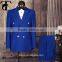 2016 Fashion design Double Breasted two buttons bespoke suit for men