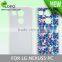 2d case sublimation phone cover aluminum sheet printing for LG Nexus 5X case