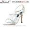 Custom made high heel women wedding sandals shoes for women 2016