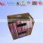 Fancy colorful new design folding cardboard file box