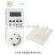 Smart Programmable Digital Timer Socket Switch Europe Plug 16A 3680W
