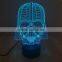 7 Color Changing LED 3D Table Lamp