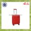 Fashionable Red Color With Universal Wheel Luggage Size