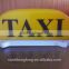 12v Magnetic Taxi Sign with Three Bulb Taxi Light