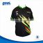 Paypal accept 100% polyester dri fit sublimated bowling shirts