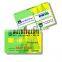 Factory price PVC plastic blank contact smart card contact blank card/blank pvc ic card size cr80