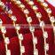 ss20(4.6-4.8mm) gold Single row Rhinestone cup chain for Decorate Fiber Clothes Shoes Bags