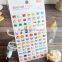 New fashion kawaii korean stationery 100pcs lovely Decorative sticker cartoon animal student DIY phone 3Dstickesr diary stickerS