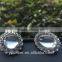 2016 hot sale new style rhinestone acrylic plastic button sewing retail&wholesale flower center