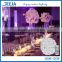 Rechargeable Multicolor candelabra led light base for wedding centerpieces lighting