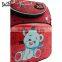 600D girls school bags for kids cartoon bear school backpack