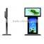 32 inch panel full HD double sided outdoor standing waterproof LED IR touch screen/touch kiosk